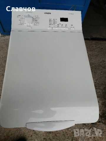 Пералня с горно зареждане AEG 7 кг , снимка 5 - Перални - 52537502