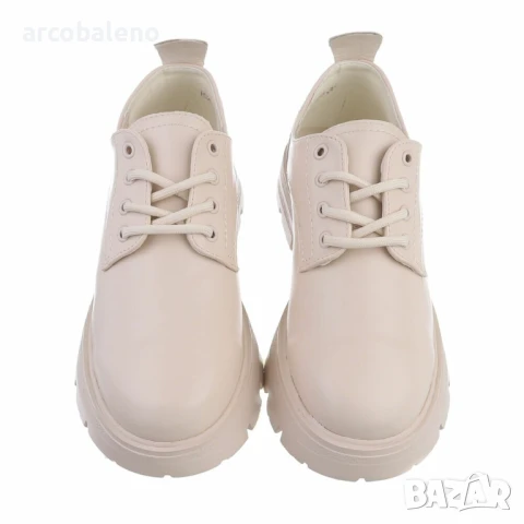 Дамски обувки с връзки, 2цвята , снимка 5 - Дамски ежедневни обувки - 51370990