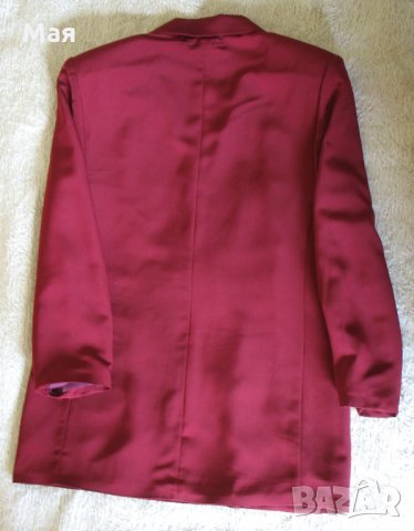 Ново винено сако 46 размер - класическа кройка, снимка 2 - Сака - 5930770