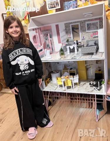 Барби къща ръчно изработена Авторки проект