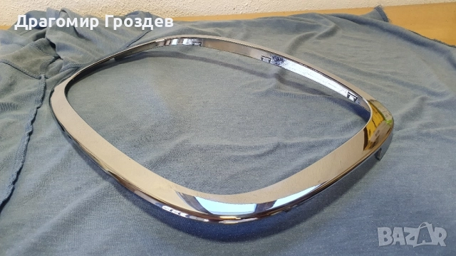 Лява хром рамка около стоп за MINI Cooper F55, F56 / Мини Купър (2014-2021), снимка 4 - Части - 52522181