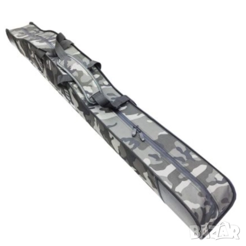 Твърд калъф за три въдици с макари 150 и 165см, снимка 4 - Такъми - 52803319