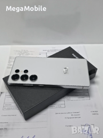 Samsung S25 Ultra 512GB White•Гаранция, снимка 2 - Samsung - 52633489