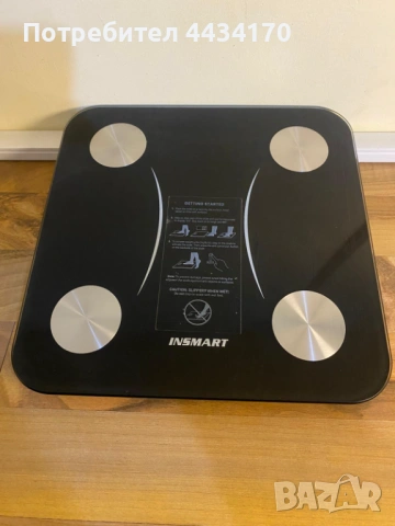 Спешно! Смарт кантар Insmart (Body Fat Scale) – Дефектен / За части