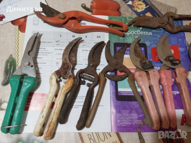 Лозарски ножици, снимка 8 - Градински инструменти - 39012843