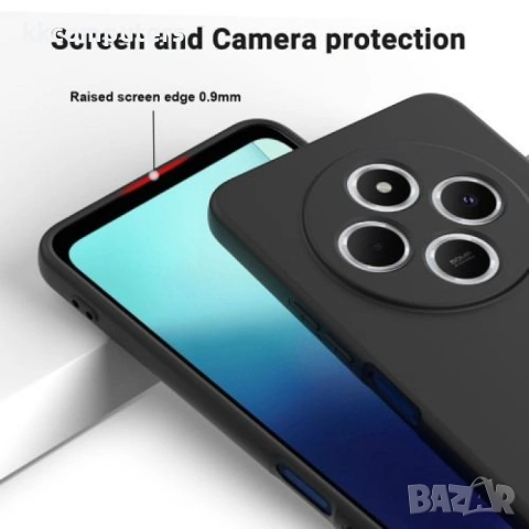 Xiaomi Poco M7 5G Hand Strap Силиконов Калъф TPU и Протектор, снимка 4 - Калъфи, кейсове - 53208658