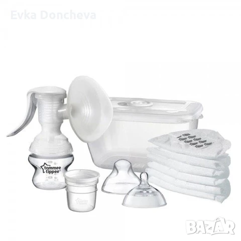 Ръчна помпа + аксесоари за кърмене Томи Типи , снимка 2 - Помпи за кърма - 51311673