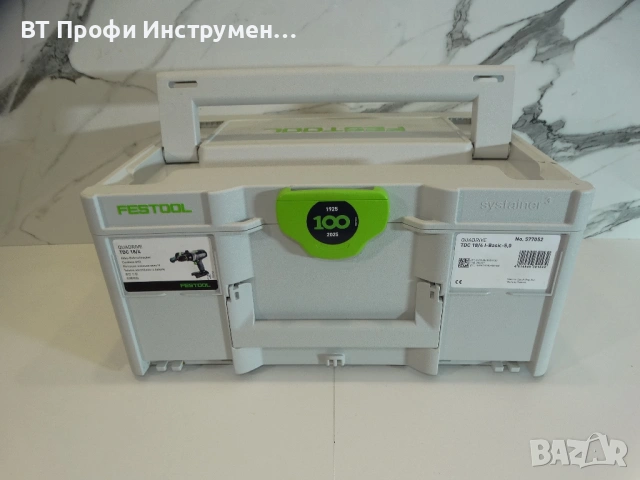 2025 - Festool TDC 18/4 - Четерискоростен винтоверт, снимка 6 - Винтоверти - 53588875