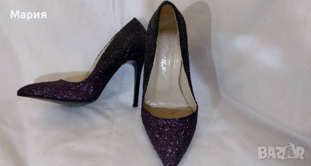 Дамски обувки на ток 10см, снимка 3 - Дамски елегантни обувки - 38485873