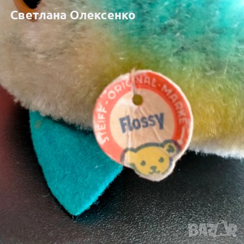 Колекционерска мека играчка Steiff Flossy Fish Риба, снимка 8 - Колекции - 37743028