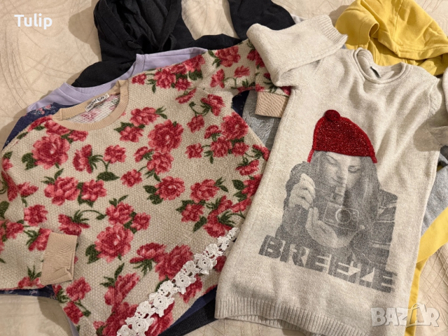 Блузи 8-10 г. размер 140, снимка 5 - Детски Блузи и туники - 52619123