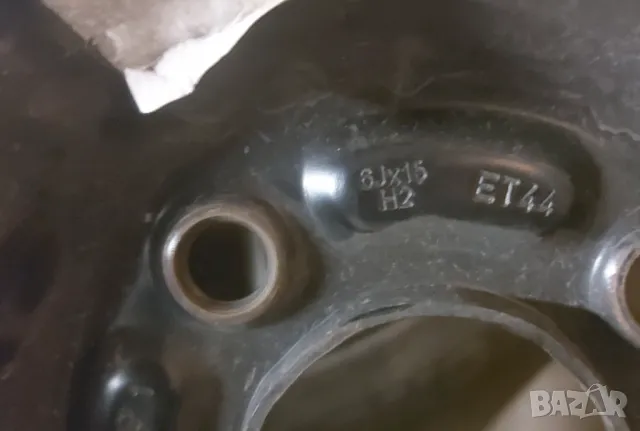 Резервна гума Mitsubishi Space Star 1998-2006г.(15-ка 6J×15 H2 ,ET44), снимка 5 - Гуми и джанти - 48684095