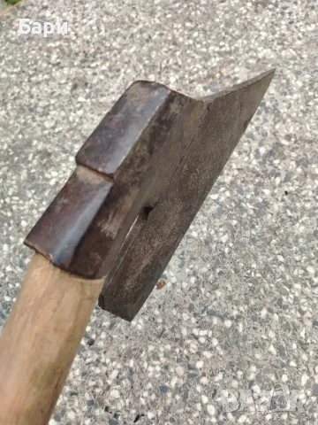 Стара дърводелска брадва Ochsenkopf/F.G.F-Германия, снимка 7 - Колекции - 50355063