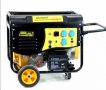 Бензинов Генератор за ток с автоматика BULPOWER 6.5 KW Монофазен с колела, снимка 2