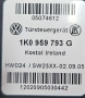 Предно Ляво Моторче Стъклоповдигач Фолксваген Голф 5 + VW Golf 5 Plus OEM 1k0959793g, снимка 3