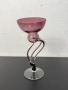 Дизайнерски стъклен свещник / фигура / чаша. №7841, снимка 1