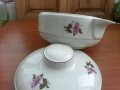 Стар български порцелан супник, снимка 3