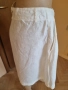 Бяла ленена пола Benetton, размер 38, снимка 3