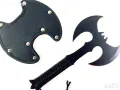 Двуостра брадвичка-Legendary Dark Wing Bat Throwing Axe, снимка 4