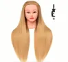 Тренировъчна глава с изкуствена синтетична коса, снимка 4