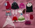Зимни шапки, шал, ръкавици за момичета - Name it, Next и др., снимка 1 - Шапки, шалове и ръкавици - 26800871