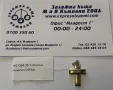 Златен Висулка кръст 0.84гр., снимка 1