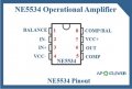 NE5534АP - Малошумящ операционен усилвател за висококачествени аудио приложения, снимка 2