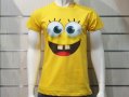 Нова мъжка тениска с дигитален печат Спондж боб , снимка 4