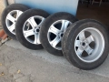 4 бр. 17 цолови алуминиеви джанти SUZUKI 17x6 ½ J    със всесезонни гуми ECOVISION 225/65R17 M+S, снимка 1