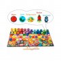 3572 Игра за сортиране с дървени фигурки и магнитен риболов, снимка 10