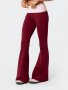 Нови дамски модерни, удобни, вталени панталони с ниска талия, 2цвята - 024, снимка 5