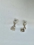 Сребърни обеци с мойсанит (Диамант) 0.5 карата, снимка 12