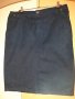 Черна дънкова пола на Beneton р-р 31, снимка 2