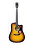 Електро-акустична китара Fender Squier Sunbrust 