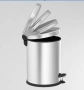 Кофа за смет с педал Vinoks, 3/5/8/12 л.бавно затваря, инокс, снимка 6