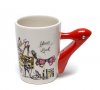 Керамична чаша с дамска обувка, снимка 1 - Арт сувенири - 39143181