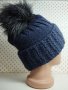 Дамска плетена шапка - мпш35, снимка 2