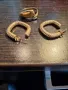 Продавам комплект стоманен пръстен и обеци, снимка 1