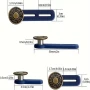 Копчета удължители за дрехи 2 размера 2бр., снимка 3