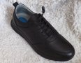Обувки, черни, естествена кожа, код 597/ББ1/75