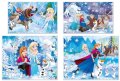 Детски пъзел Clementoni 4 в 1 - Замръзналото кралство, снимка 2