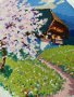 Гоблен пролет в планината, снимка 1 - Други ценни предмети - 32437039