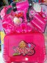 Детски розов комплект за грим в чанта за момичета 