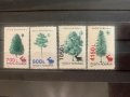 708. Румъния 1998 = “ Флора и фауна. Надп.”Заек” върху марки “ Дървета”(94г.) ”, **, MNH 