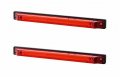 Дълги ЛЕД LED габарити 12-24V червени LD473 , Полша , снимка 2