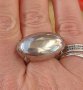 Масивен сребърен пръстен проба 925 и NR 