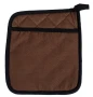 Двустранна подложка за кухня от неопрен, Кафяв, 19x21 см., снимка 2