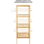 ПРОМОЦИЯ Мултифункционален бамбуков стелаж UNHO ZJJ178-G1, снимка 4