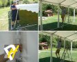 4X6 м Шатра - клас PROFESSIONAL XXL - PVC брезент 550 гр, снимка 9