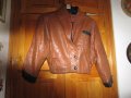  Кожено яке  Дамско  ИТАЛИЯ, снимка 3